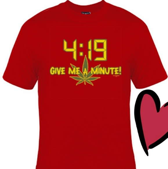 Brand New "4:19 give me a minute" Tee - Picture 4 of 5